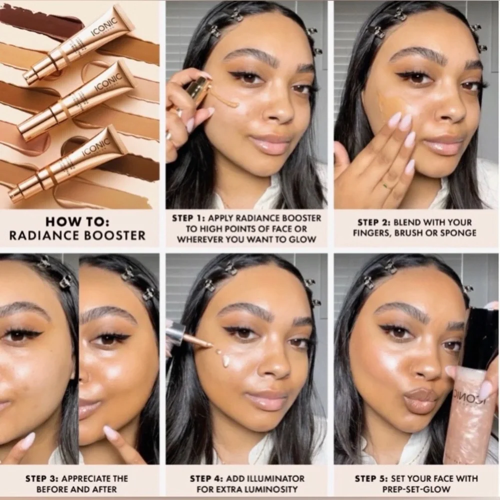 ICONIC London Radiance Booster in shade “Caramel Glow”